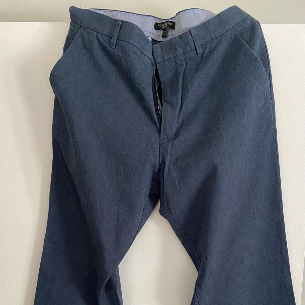 36/34 Banana Republic 100% cotton casual dress chino